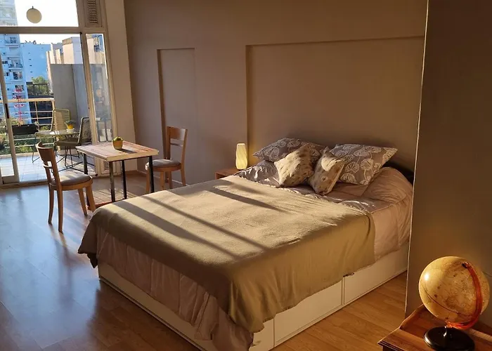 Very Bright Apartment Queen Bed + Terrace /Palermo